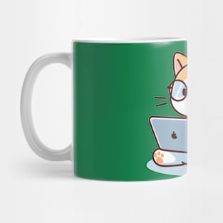 Working cat Mug